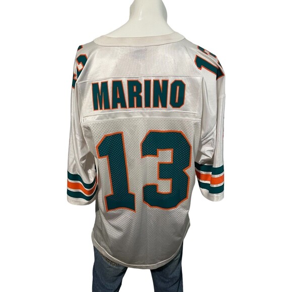 Dan Marino #13 Miami Dolphins Starter Jersey And Hat Vintage 90s XL/Snapback - Picture 6 of 16